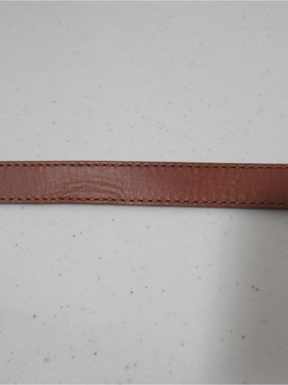 Gap Colorblock Pink and Brown Leather Belt Size Small